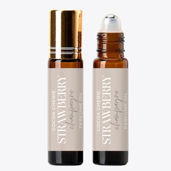 Cocoa Cherie Other - Strawberry Champagne Perfume Oil 10ml